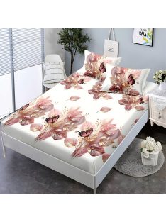   Долен чаршаф с ластик и две калъфки (за матрак 140x200) EmonaMall, 3 части - Модел S18291