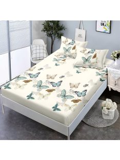   Долен чаршаф с ластик и две калъфки (за матрак 140x200) EmonaMall, 3 части - Модел S18292