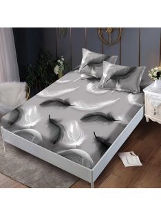   Долен чаршаф с ластик и две калъфки (за матрак 160x200) EmonaMall, 3 части - Модел S18295