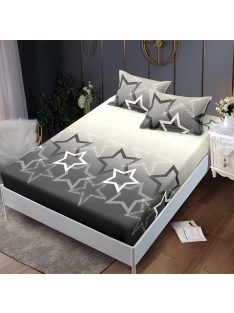   Долен чаршаф с ластик и две калъфки (за матрак 160x200) EmonaMall, 3 части - Модел S18298