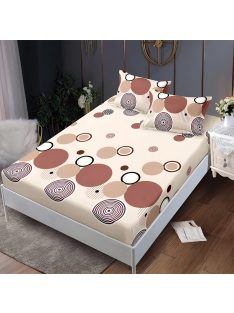   Долен чаршаф с ластик и две калъфки (за матрак от 160x200 до 180x200) EmonaMall, 3 части - Модел S18320