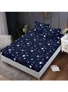   Долен чаршаф с ластик и две калъфки (за матрак от 160x200 до 180x200) EmonaMall, 3 части - Модел S18337