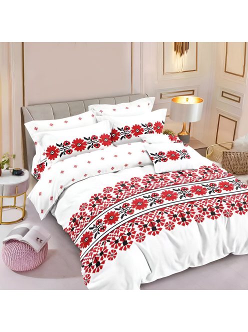 Двулицево спално бельо EmonaMall, 6 части - Модел S18356