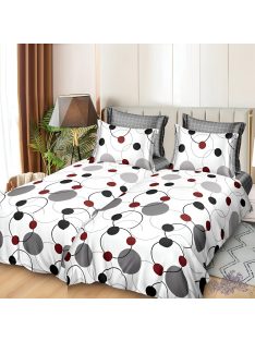   Двулицево спално бельо с два горни плика EmonaMall, 7 части - Код S18383