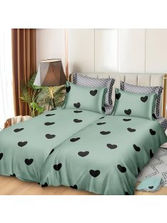   Двулицево спално бельо с два горни плика EmonaMall, 7 части - Код S18384