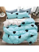Двулицево спално бельо с два горни плика EmonaMall, 7 части - Код S18385