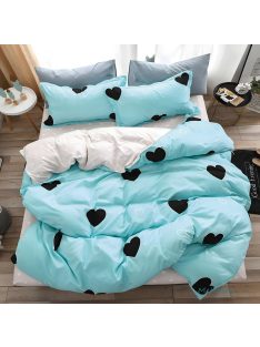   Двулицево спално бельо с два горни плика EmonaMall, 7 части - Код S18385