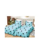 Двулицево спално бельо с два горни плика EmonaMall, 7 части - Код S18385