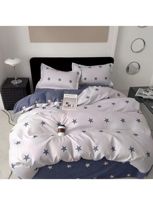 Двулицево спално бельо (размер за приста) EmonaMall, 4 части - Модел S18386