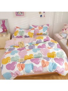   Двулицево спално бельо (размер за приста) EmonaMall, 4 части - Модел S18387