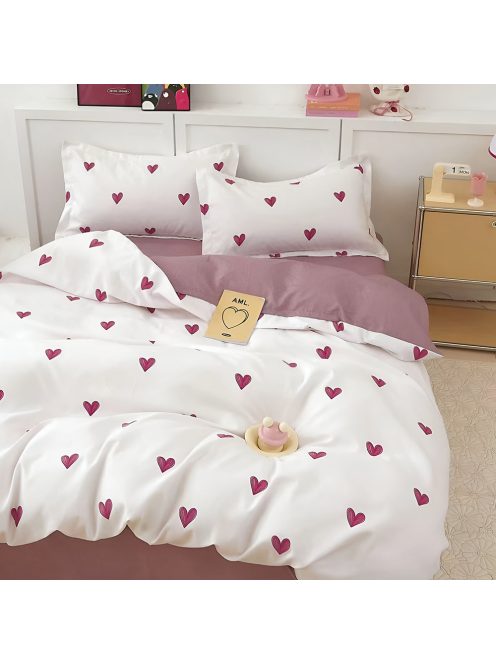 Двулицево спално бельо (размер за приста) EmonaMall, 4 части - Модел S18389