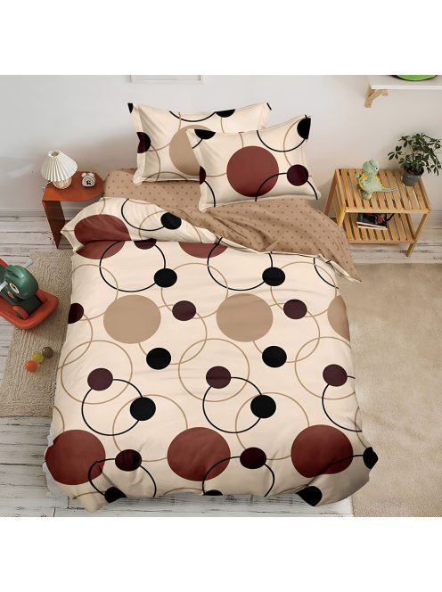 Двулицево спално бельо (размер за приста) EmonaMall, 4 части - Модел S18391