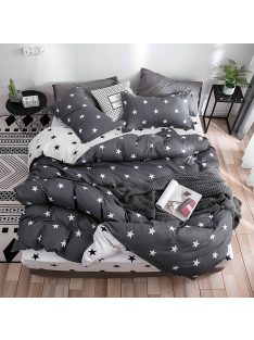   Двулицево спално бельо с ластик (размер за приста) EmonaMall, 4 части - Модел S18401
