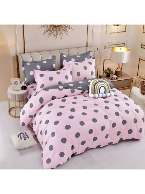 Двулицево спално бельо с ластик EmonaMall, 6 части - Модел S18406