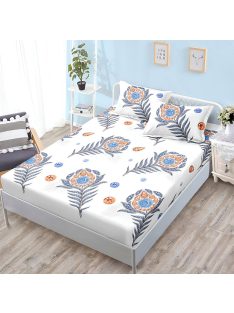   Долен чаршаф с ластик и две калъфки (за матрак 160x200) EmonaMall, 3 части - Модел S18413