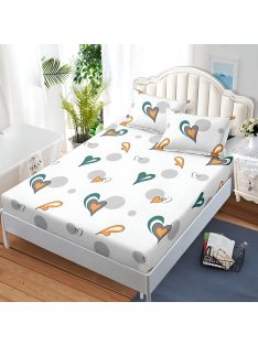   Долен чаршаф с ластик и две калъфки (за матрак 160x200) EmonaMall, 3 части - Модел S18417
