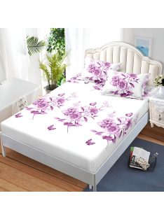   Долен чаршаф с ластик и две калъфки (за матрак 160x200) EmonaMall, 3 части - Модел S18418