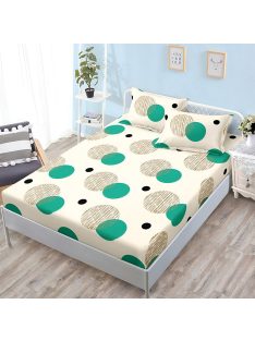   Долен чаршаф с ластик и две калъфки (за матрак 160x200) EmonaMall, 3 части - Модел S18420