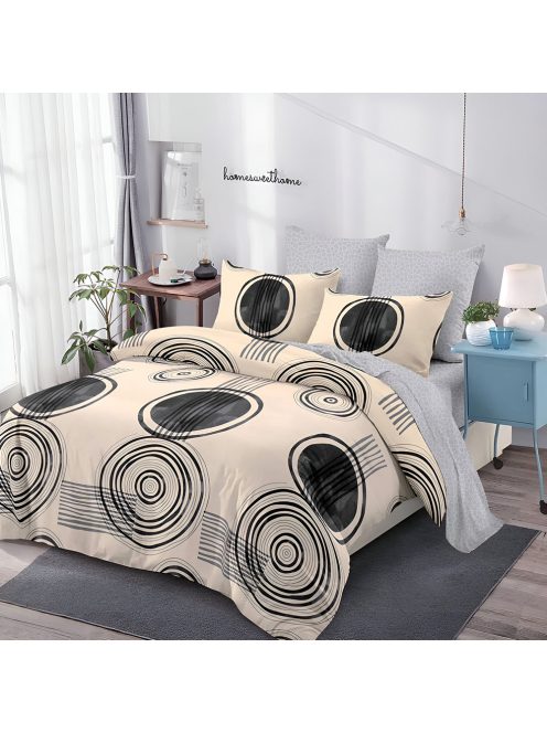Двулицево спално бельо EmonaMall, 6 части - Модел S18428