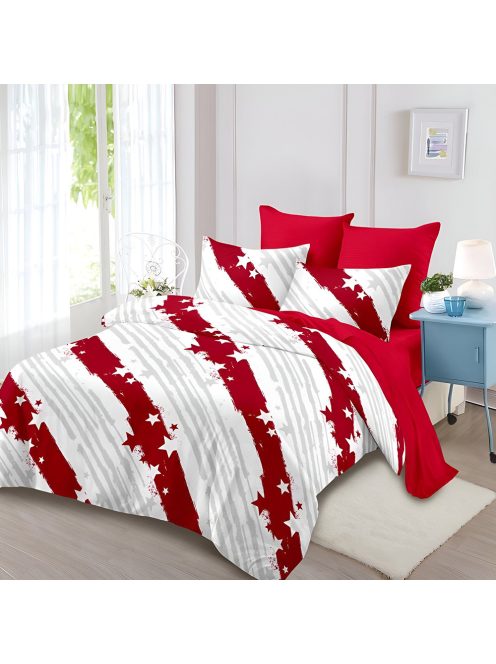 Двулицево спално бельо EmonaMall, 6 части - Модел S18430