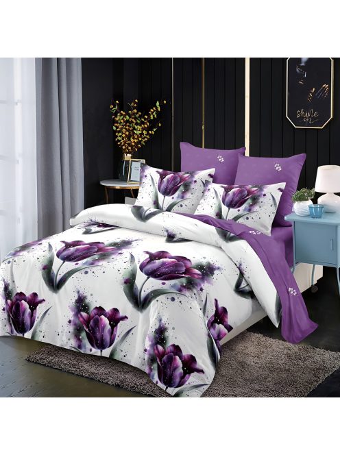 Двулицево спално бельо EmonaMall, 6 части - Модел S18433