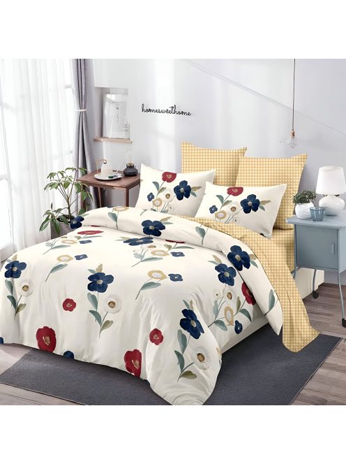 Двулицево спално бельо EmonaMall, 6 части - Модел S18439