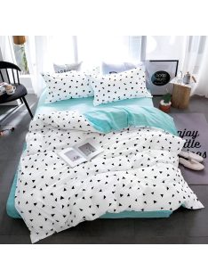   Двулицево спално бельо с два горни плика EmonaMall, 7 части - Код S18447