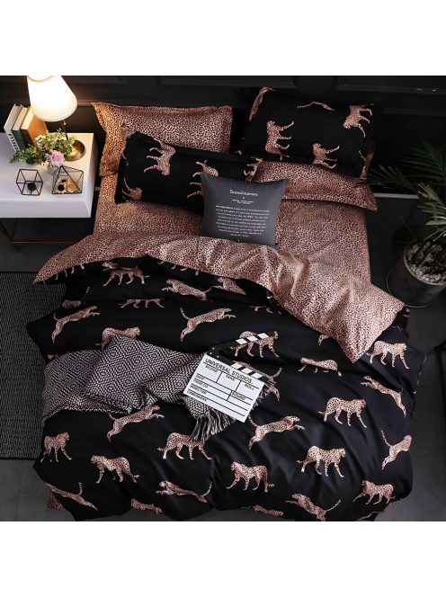 Двулицево спално бельо с два горни плика EmonaMall, 7 части - Код S18453