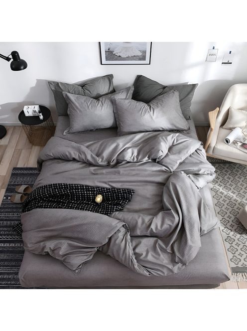 Двулицево спално бельо с два горни плика EmonaMall, 7 части - Код S18455