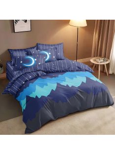   Двулицево спално бельо с два горни плика EmonaMall, 7 части - Код S18459