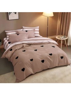   Двулицево спално бельо с два горни плика EmonaMall, 7 части - Код S18461