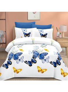   Еднолицево спално бельо (размер за приста) EmonaMall, 4 части - Модел S18480