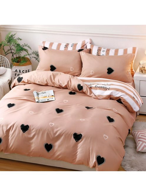 Двулицево спално бельо EmonaMall, 4 части - Модел S18487