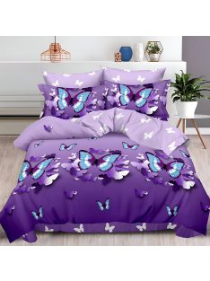   Двулицево спално бельо с ластик EmonaMall, 6 части - Модел S18525