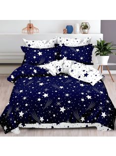   Двулицево спално бельо с ластик EmonaMall, 6 части - Модел S18529