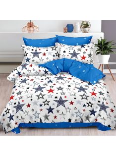   Двулицево спално бельо с ластик EmonaMall, 6 части - Модел S18530