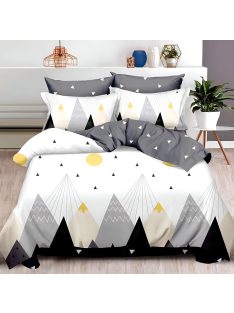   Двулицево спално бельо с ластик EmonaMall, 6 части - Модел S18534