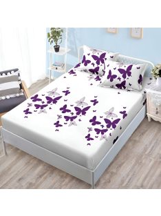   Долен чаршаф с ластик и две калъфки (за матрак от 160x200 до 180x200) EmonaMall, 3 части - Модел S18538