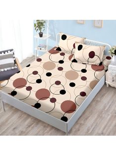   Долен чаршаф с ластик и две калъфки (за матрак от 160x200 до 180x200) EmonaMall, 3 части - Модел S18539