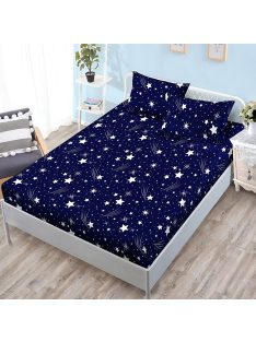   Долен чаршаф с ластик и две калъфки (за матрак от 160x200 до 180x200) EmonaMall, 3 части - Модел S18542