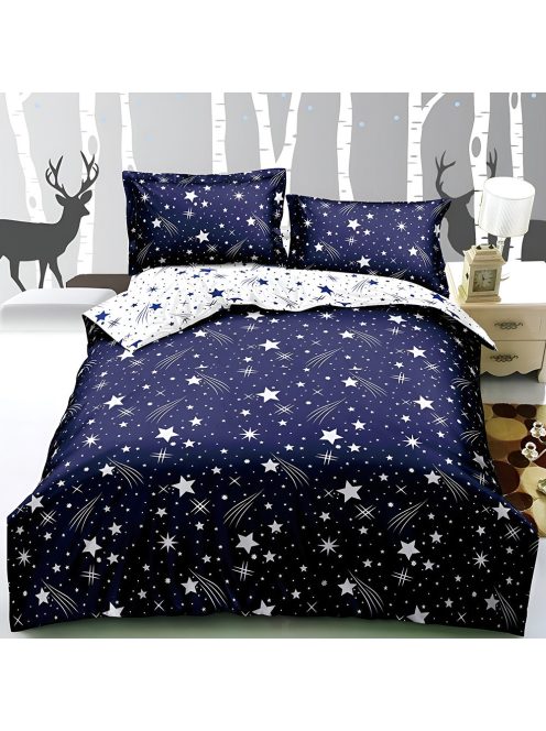 Двулицево спално бельо с ластик EmonaMall, 4 части - Модел S18578