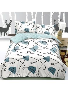   Двулицево спално бельо с ластик EmonaMall, 4 части - Модел S18580