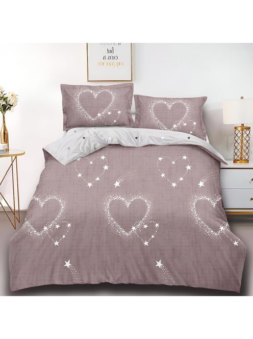 Двулицево спално бельо с ластик EmonaMall, 4 части - Модел S18591