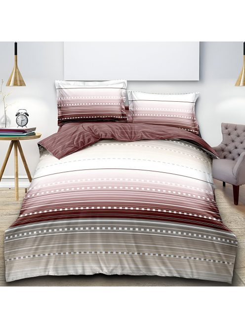 Двулицево спално бельо с ластик EmonaMall, 4 части - Модел S18595