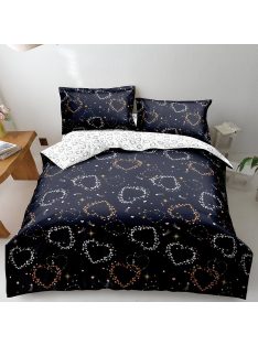   Двулицево спално бельо с ластик EmonaMall, 4 части - Модел S18599
