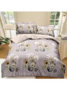   Двулицево спално бельо с ластик EmonaMall, 4 части - Модел S18600
