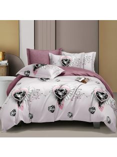   Двулицево спално бельо с ластик EmonaMall, 6 части - Модел S18603