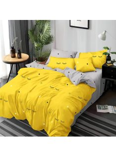   Двулицево спално бельо с ластик EmonaMall, 6 части - Модел S18607