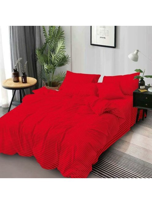 Едноцветно спално бельо с ластик EmonaMall, 6 части - Модел S18635