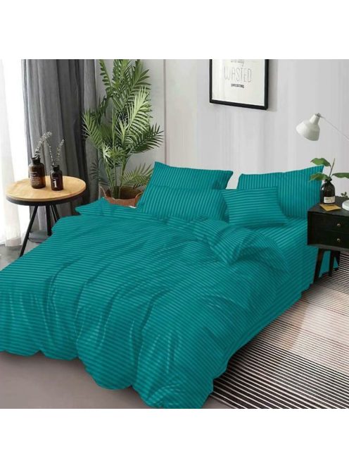 Едноцветно спално бельо с ластик EmonaMall, 6 части - Модел S18637